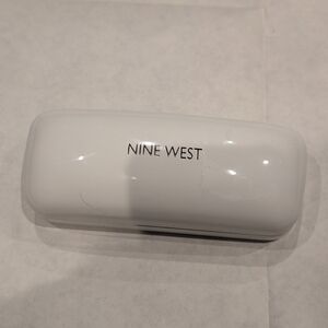 Nine West White Eyeglass Case